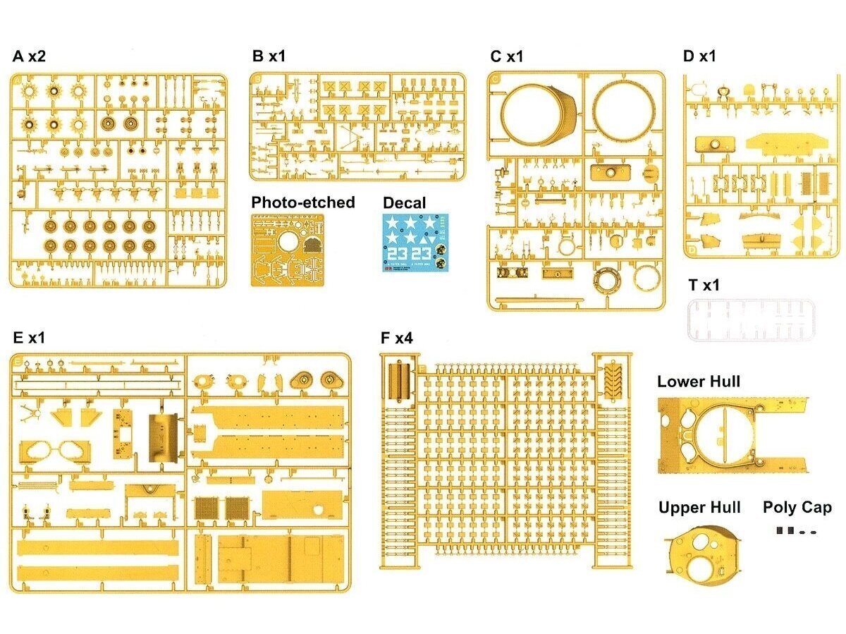 Rye Field Model - M4A3E8 Sherman w/Workable Track Links, 1/35, RFM-5028 cena un informācija | Konstruktori | 220.lv