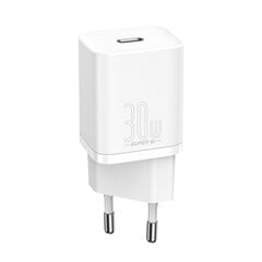 Baseus Super Si Quick Charger 1C 30W (white) цена и информация | Зарядные устройства для телефонов | 220.lv