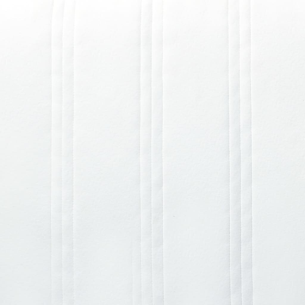 Gulta ar atsperu matraci vidaXL, tumši pelēks audums, 100x200 cm цена и информация | Gultas | 220.lv