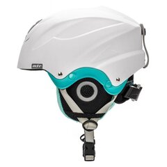 Лыжный шлем Meteor Lumi, белый цена и информация | Лыжные шлемы | 220.lv