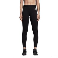 Женские спортивные штаны Adidas essentials 3 stripes w DI0115, чёрные цена и информация | Спортивная одежда для женщин | 220.lv