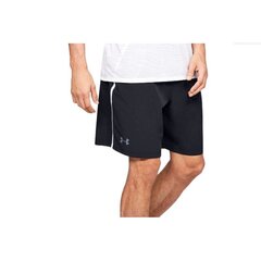 Мужские спортивные шорты Under Armour Qualifier WG Perf M 1327676-001, черные цена и информация | Мужская спортивная одежда | 220.lv