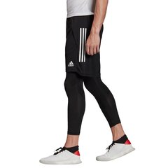 Vīriešu sporta šorti Adidas Condivo 20 2in1, melni цена и информация | Мужская спортивная одежда | 220.lv