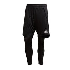 Мужские спортивные шорты Adidas Condivo 20 2in1, черные цена и информация | Мужская спортивная одежда | 220.lv