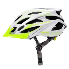 Шлем Meteor Grover, белый/зеленый цена и информация | Шлемы | 220.lv
