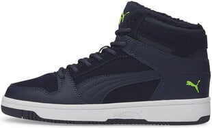 Puma Apavi Rebound Layup Fur Blue 370497 08/4.5 cena un informācija | Sporta apavi vīriešiem | 220.lv