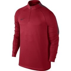Мужской спортивный свитер Nike squad dril top M 807063687, красный цена и информация | Мужская спортивная одежда | 220.lv