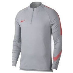 Мужской спортивный свитер Nike nk dry sqd dril top 18 M 894631016, серый цена и информация | Мужская спортивная одежда | 220.lv