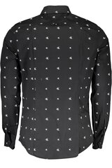 Krekls vīriešiem Calvin Klein, melns cena un informācija | Vīriešu krekli | 220.lv