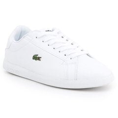 Обувь для отдыха для женщин Lacoste Graduate W 7-37SFA005221G, белая цена и информация | Спортивная обувь для женщин | 220.lv