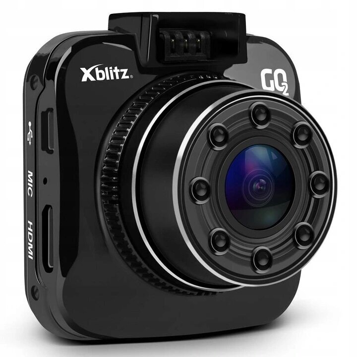 Videoreģistrators Xblitz GO2, melns cena un informācija | Auto video reģistratori | 220.lv