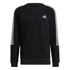 Мужской джемпер Adidas Essentials Sweatshirt, черный цена и информация | Мужские толстовки | 220.lv