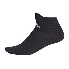 Vīriešu zeķes Adidas Alphaskin Ankle Ultralight FK0951, melnas cena un informācija | Vīriešu zeķes | 220.lv