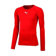 Termoveļa vīriešiem Puma Liga Baselayer Tee LS 655920 01 cena un informācija | Vīriešu termoveļa | 220.lv