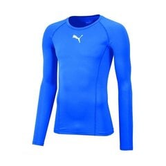 Termoveļa vīriešiem Puma Liga Baselayer Tee LS 655920 02 цена и информация | Мужское термобелье | 220.lv