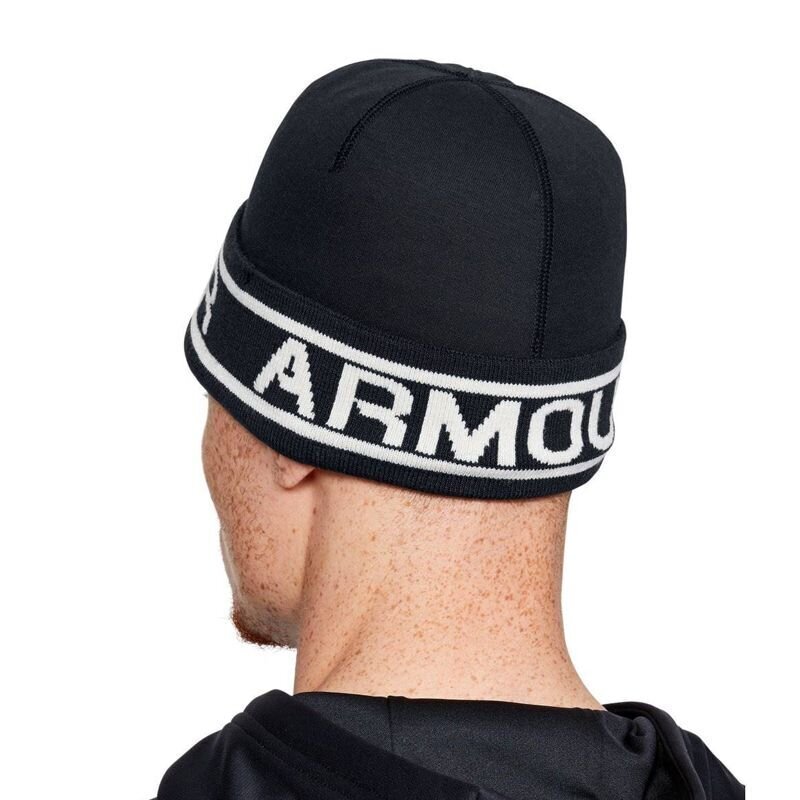 Vīriešu cepure Under Armor Branded Cuff 1345107 001 cena un informācija | Vīriešu cepures, šalles, cimdi | 220.lv