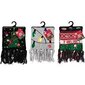 Unisex Ziemassvētku šalle ar gaismiņām Merry Christmas X-Mas vibes cena un informācija | Vīriešu cepures, šalles, cimdi | 220.lv