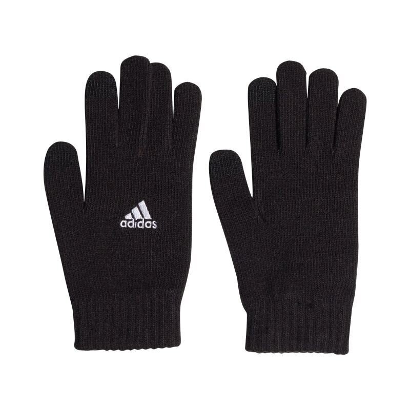 Cimdi vīriešiem un sievietēm Adidas Tiro Gloves GH7252, melni cena un informācija | Vīriešu cepures, šalles, cimdi | 220.lv