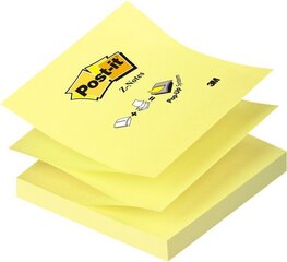 Līmlapiņas POST-IT, 76x76 mm, 100 lapiņas, dzeltenas цена и информация | Тетради и бумажные товары | 220.lv