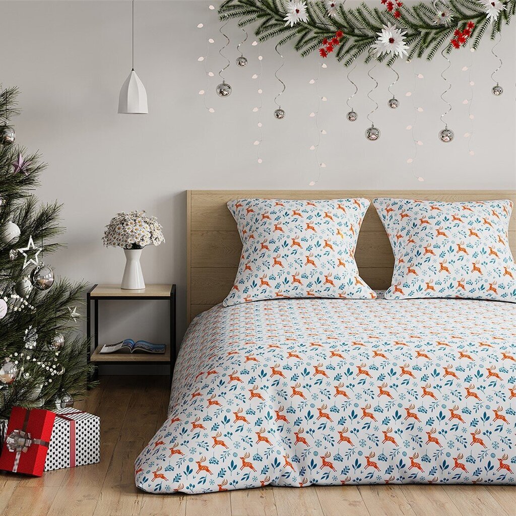 AmeliaHome gultas veļas komplekts Snuggy Northpole, 200x200, 3 daļas цена и информация | Gultas veļas komplekti | 220.lv