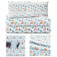 AmeliaHome gultas veļas komplekts Snuggy Northpole, 200x200, 3 daļas цена и информация | Постельное белье | 220.lv