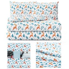 AmeliaHome gultas veļas komplekts Snuggy Northpole 200x220, 3 daļas цена и информация | Комплекты постельного белья | 220.lv