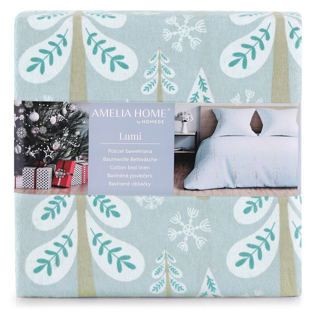 AmeliaHome gultas veļas komplekts Snuggy Lumi, 200x200, 3 daļas cena un informācija | Gultas veļas komplekti | 220.lv