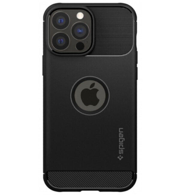 Spigen Rugged Armor vāciņš, paredzēts iPhone 13 Pro, matēts melns cena un informācija | Telefonu vāciņi, maciņi | 220.lv