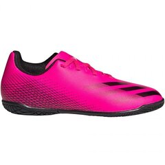 Futbola buči bērniem Adidas X X Ghosted 4 IN Jr FW6922, rozā цена и информация | Футбольные бутсы Adidas Nemeziz 19.4 In J, зеленые | 220.lv