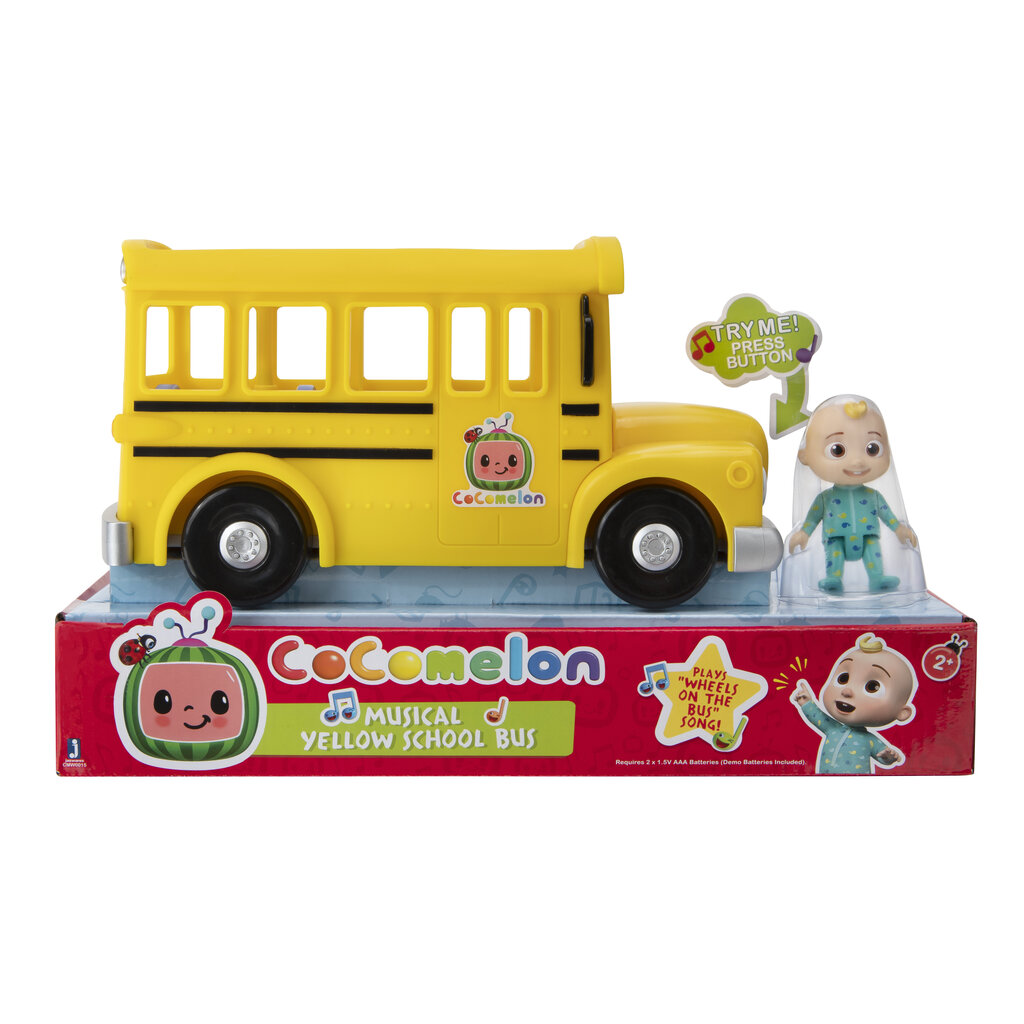 Skolas autobuss CoComelon, 25 cm цена и информация | Rotaļlietas zīdaiņiem | 220.lv