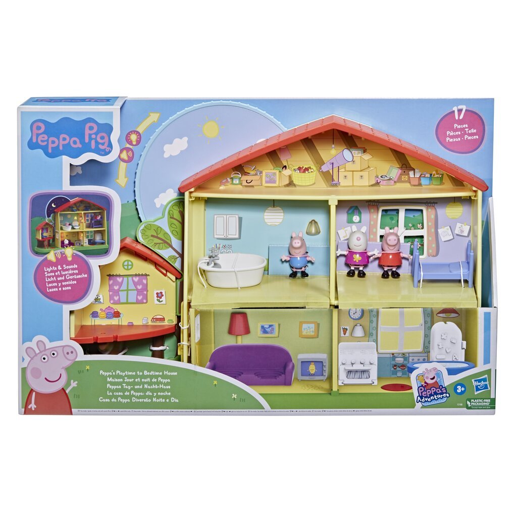 Cūciņas Pepas māja ar skaņas un gaismas efektiem (Peppa Pig) cena un informācija | Rotaļlietas zīdaiņiem | 220.lv