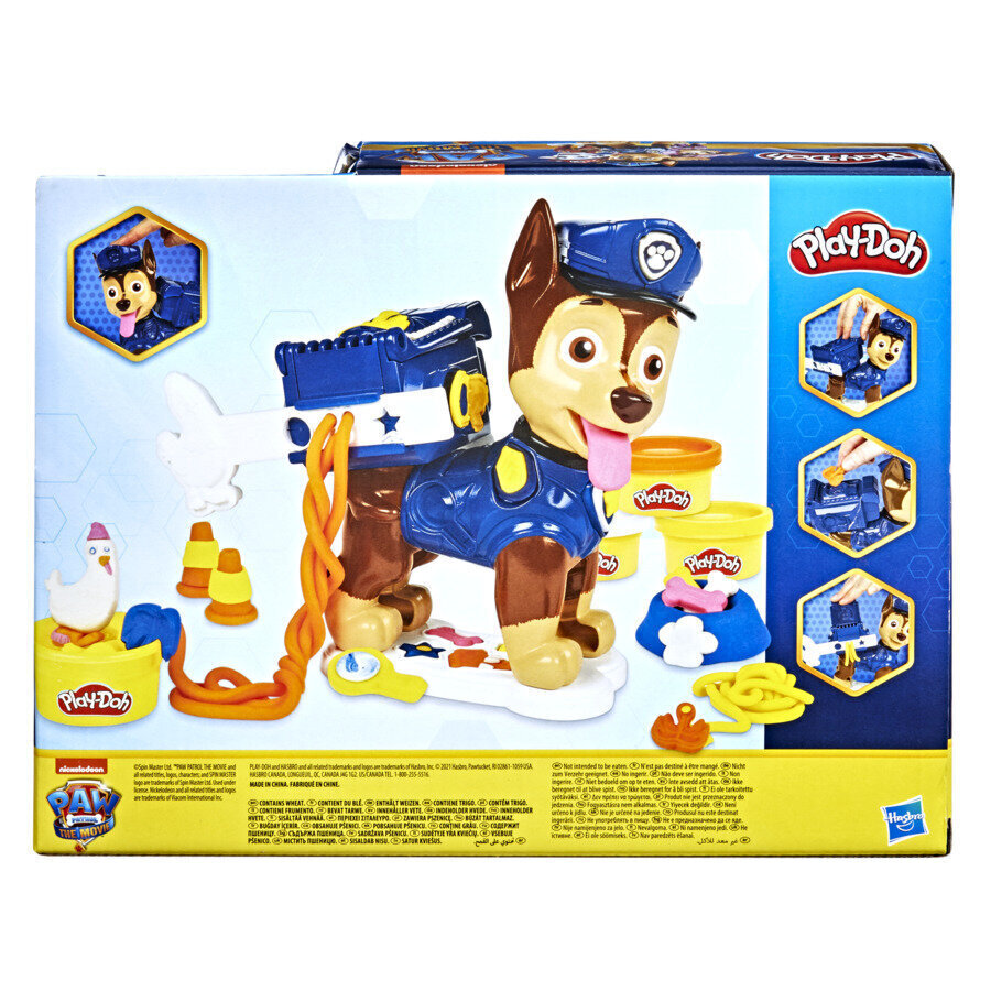 Plastilīna komplekts Play-Doh Paw Patrol Chase (Ķepu Patruļa) cena un informācija | Modelēšanas un zīmēšanas piederumi | 220.lv