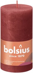 Aromātiska svece Bolsius Rustic Shine Delicate Red cena un informācija | Sveces un svečturi | 220.lv