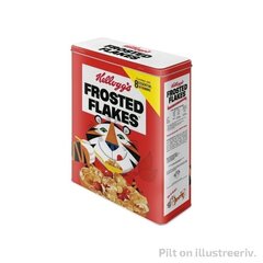 Metāla kārba/XL/3D Kellogg's Frosted Flakes Tony Tiger sarkana cena un informācija | Trauki pārtikas uzglabāšanai | 220.lv