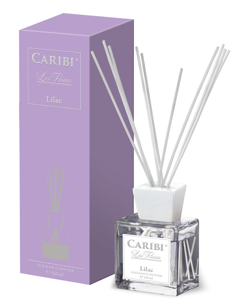 Mājas smaržas ar nūjiņām Caribi Lilac, 150ml cena un informācija | Mājas aromāti | 220.lv