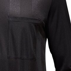 Vīriešu T-krekls Adidas Referee 18 LS M CF6215, melns cena un informācija | Sporta apģērbs vīriešiem | 220.lv