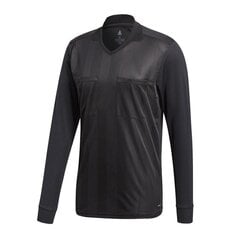 Vīriešu T-krekls Adidas Referee 18 LS M CF6215, melns cena un informācija | Sporta apģērbs vīriešiem | 220.lv