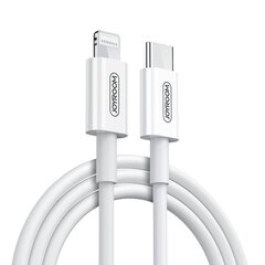 Кабель Joyroom USB C - Lightning (сертифицирован MFI) Power Delivery 3 A 1.2 м, белый (S-M420) цена и информация | Кабели для телефонов | 220.lv