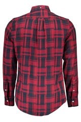 Мужская рубашка Gant, красная цена и информация | Мужские рубашки | 220.lv