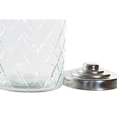 Контейнер для хранения продуктов DKD Home Decor, стекло, 16,4 x 16,4 x 26 см цена и информация | Посуда для хранения еды | 220.lv