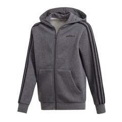 Džemperis zēniem Adidas Essentials 3S Full Zip JR DX2474, pelēks. cena un informācija | Zēnu jakas, džemperi, žaketes, vestes | 220.lv