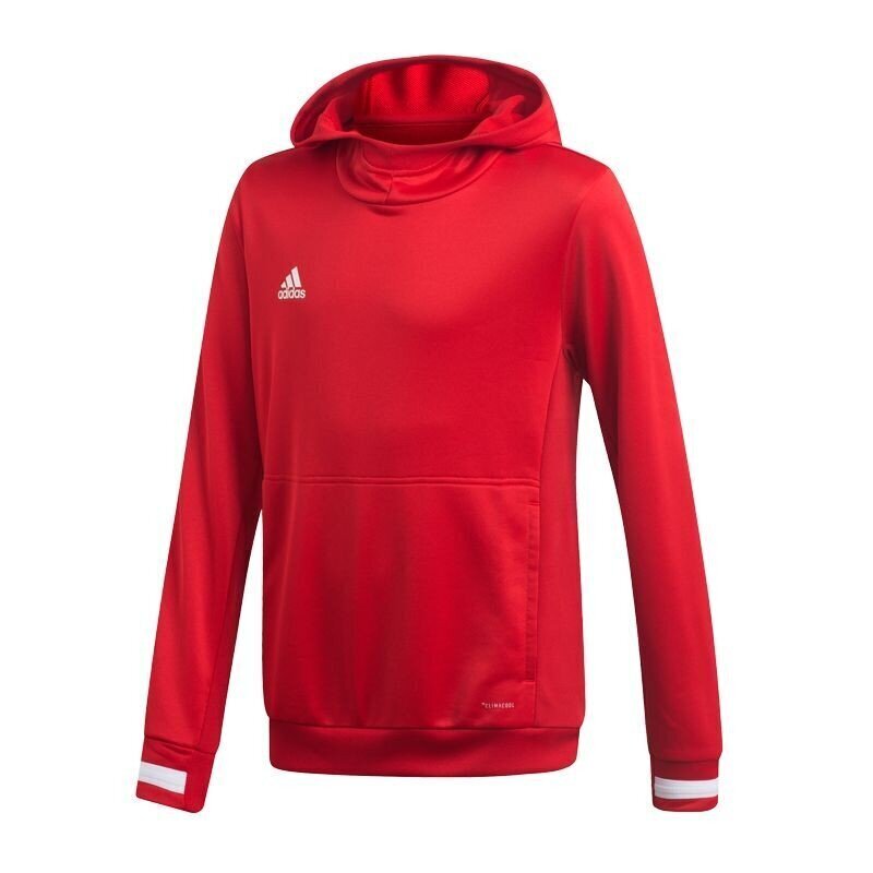 Džemperis zēniem Adidas Team 19 Hoody JR DX7341, sarkans цена и информация | Zēnu jakas, džemperi, žaketes, vestes | 220.lv