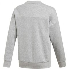 Džemperis meitenēm Adidas Jg Mh Crew Junior GK3237, pelēks. cena un informācija | Jakas, džemperi, žaketes, vestes meitenēm | 220.lv