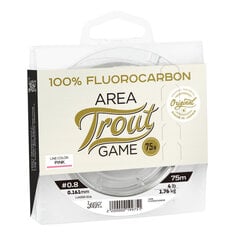 Леска Lucky John Fluorocarbon Area Trout Game 0.75м 0.18мм цена и информация | Лески | 220.lv