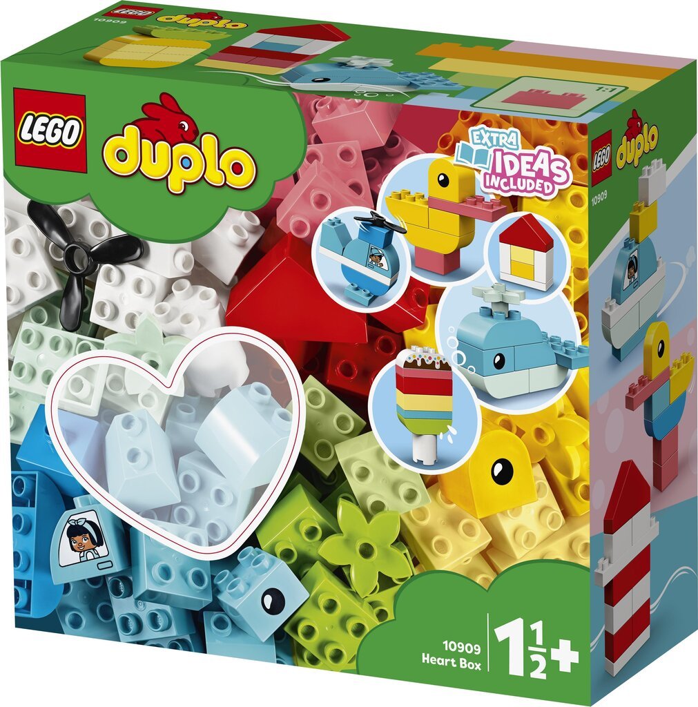 10909 LEGO® DUPLO Sirds formas kaste cena un informācija | Konstruktori | 220.lv