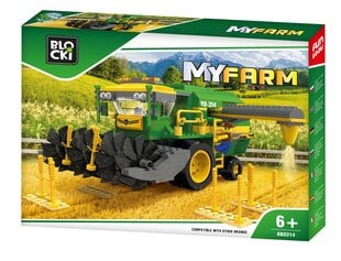 Konstruktors Blocki MyFarm Combine, KB0314, 371gab. цена и информация | Конструкторы и кубики | 220.lv