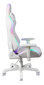 Spēļu krēsls Deltaco WCH90 RGB, balts cena un informācija | Biroja krēsli | 220.lv