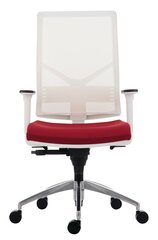 Biroja krēsls Wood Garden 1850, balts/sarkans cena un informācija | Biroja krēsli | 220.lv
