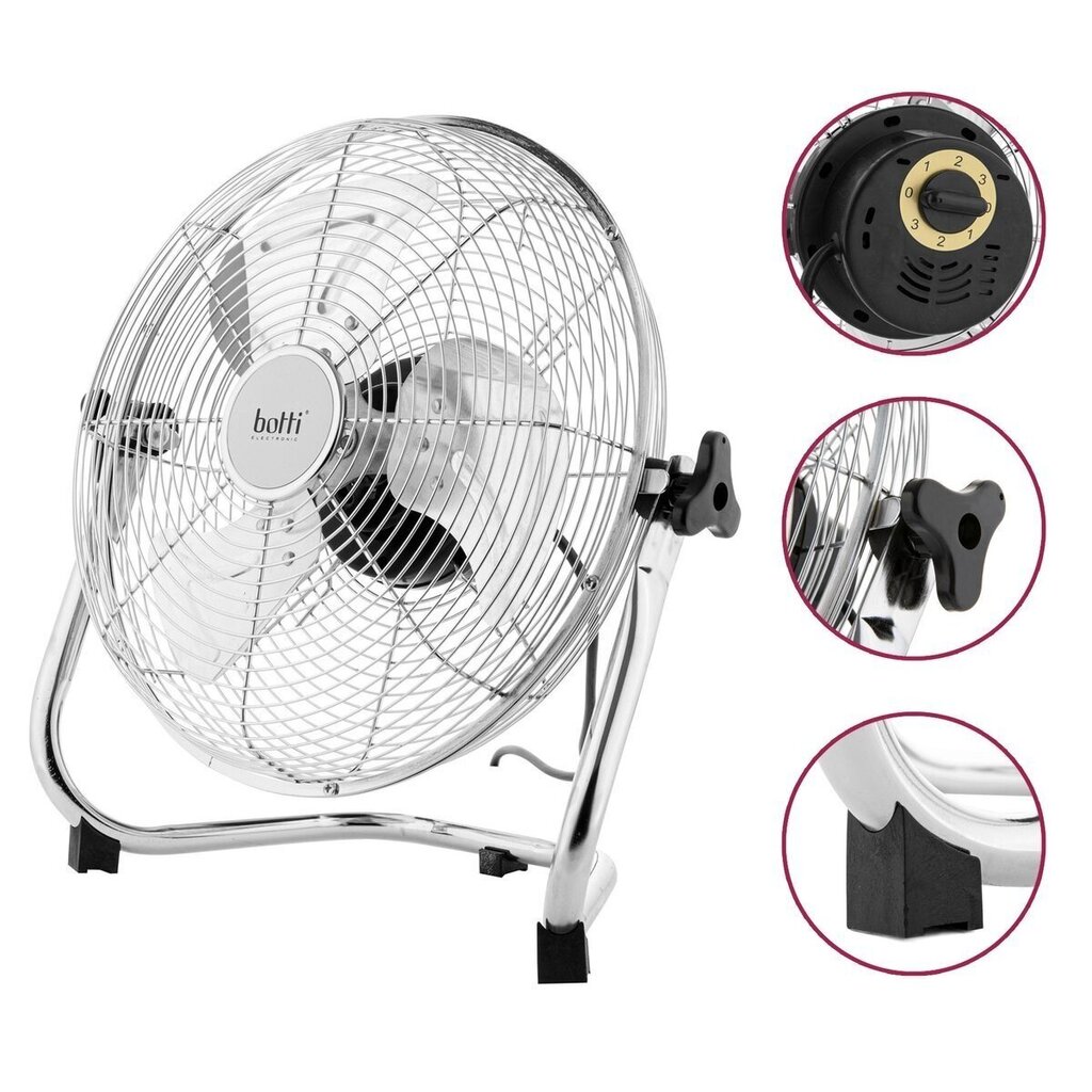 Ventilators Dakota Botti 30 cm cena un informācija | Ventilatori | 220.lv