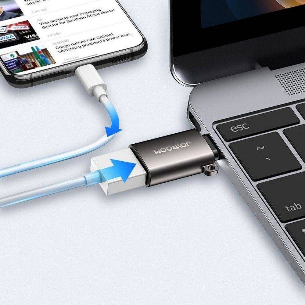 Adapteris Joyroom S-H151, USB-C/USB-A цена и информация | Adapteri un USB centrmezgli | 220.lv